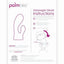 Palmbliss Silicone Massager Head Attachment - Pink