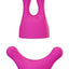 Palmbody Silicone Massager Head Attachment - Pink - 2 Per Pack