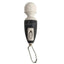 Palmpower Micro Wand Massager - Black/Pink