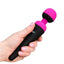 Palmpower Rechargeable Silicone Personal Wand Massager - Fuschia - Pink