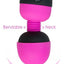 Palmpower Rechargeable Silicone Personal Wand Massager - Fuschia