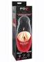 Pdx Elite Fuck-O-Matic Stroker Rechargeable Masturbator - Pussy - Black/Vanilla