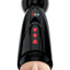 Pipedream Extreme Elite Rechargeable Dirty Talk Starter Masturbator - Pussy - Black/Flesh/Vanilla