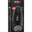 Pipedream Extreme Elite Rechargeable Motorbator 2 Masturbator - Pussy - Black/Clear