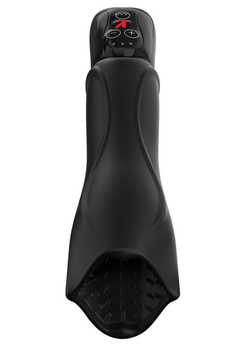 Pipedream Extreme Elite Vibrating Roto-Teazer Masturbator - Black