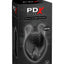 Pipedream Extreme Elite Vibrating Silicone Stimulator Masturbator with Bullet - Black