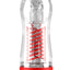 Pdx Elite Viewtube 2 Rechargeable Stroker - Clear/Red