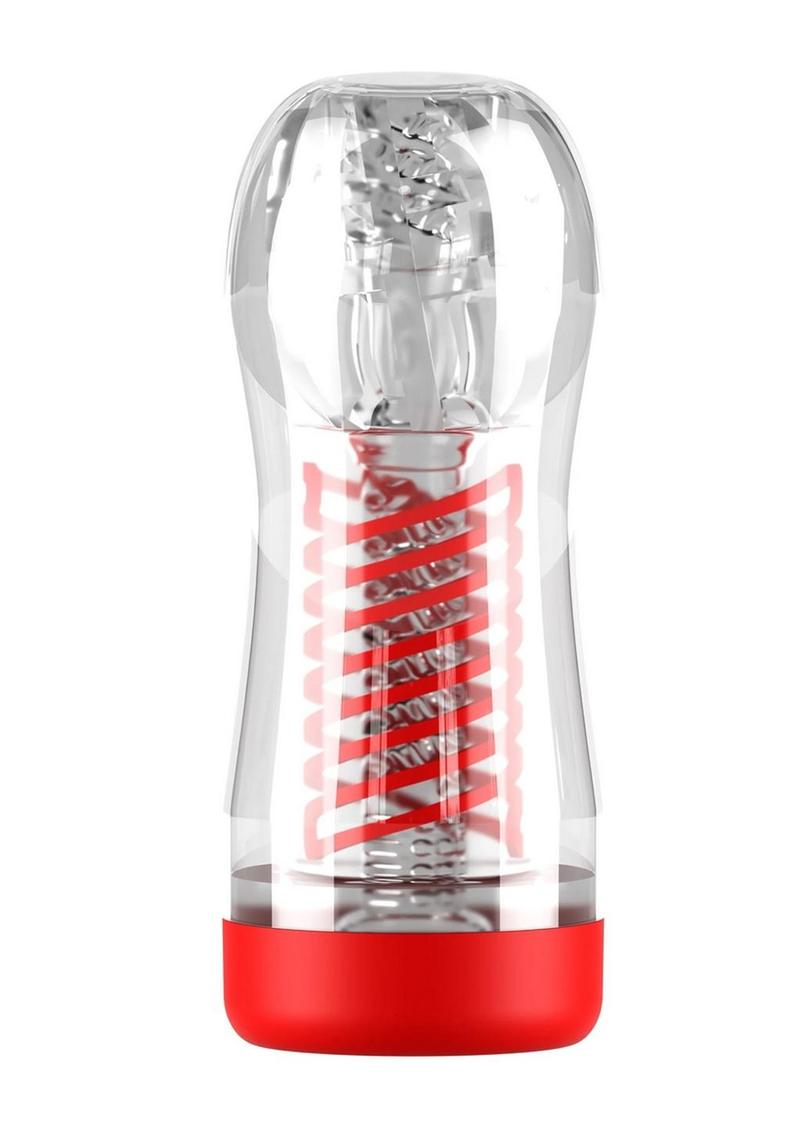 Pdx Elite Viewtube 2 Rechargeable Stroker - Clear/Red