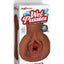 Pdx Extreme Wet Pussies Juicy Snatch Self Lubricating Stroker - Chocolate