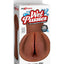 Pdx Extreme Wet Pussies Slippery Slit Self Lubricating Stroker - Chocolate