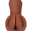 Pdx Extreme Wet Pussies Slippery Slit Self Lubricating Stroker - Chocolate