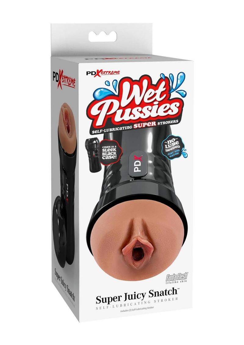 Pdx Extreme Wet Pussies Super Juicy Snatch Self Lubricating Stroker