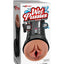 Pdx Extreme Wet Pussies Super Luscious Lips Self Lubricating Stroker - Caramel