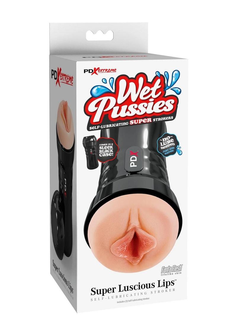 Pdx Extreme Wet Pussies Super Luscious Lips Self Lubricating Stroker