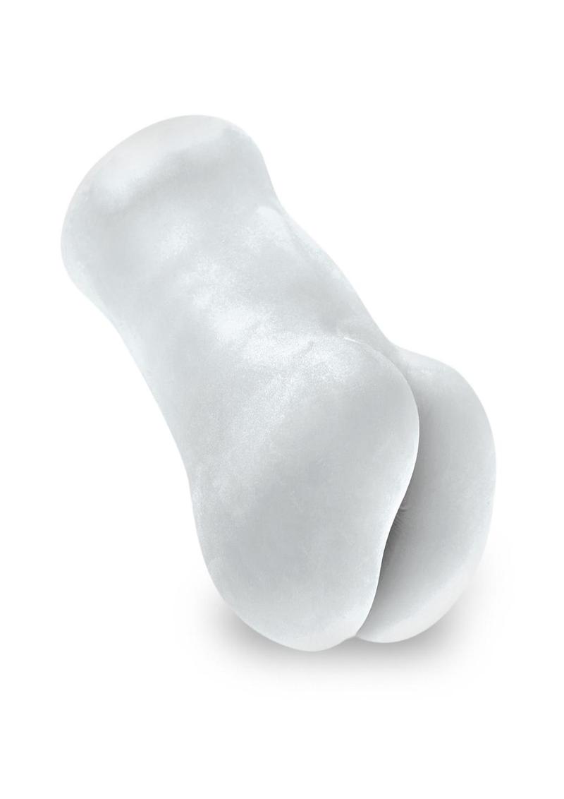 Pdx Male Blow and Go Mega Stroker Anal Masturbator - Clear