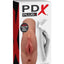 Pdx Plus Perfect Pussy Double Stroker - Caramel/Tan