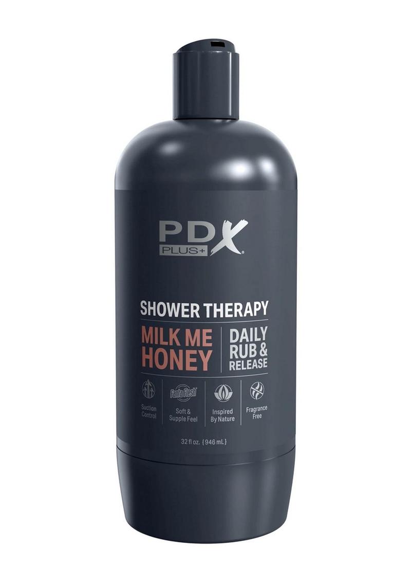 Pdx Plus Shower Therapy Milk Mehoney Discreet Stroker