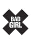 Peekaboo Bad Girl Pasties - Black/Pink