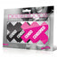 Peekaboo Censored Pasties - Black/Pink