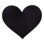 Peekaboo Classic Black Hearts Pasties - Black