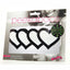 Peekaboo Glow In The Dark Hearts Pasties - Black/Glow In The Dark/Green