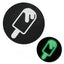 Peekaboo Glow In The Dark Ice Cream Pasties - Black/Green
