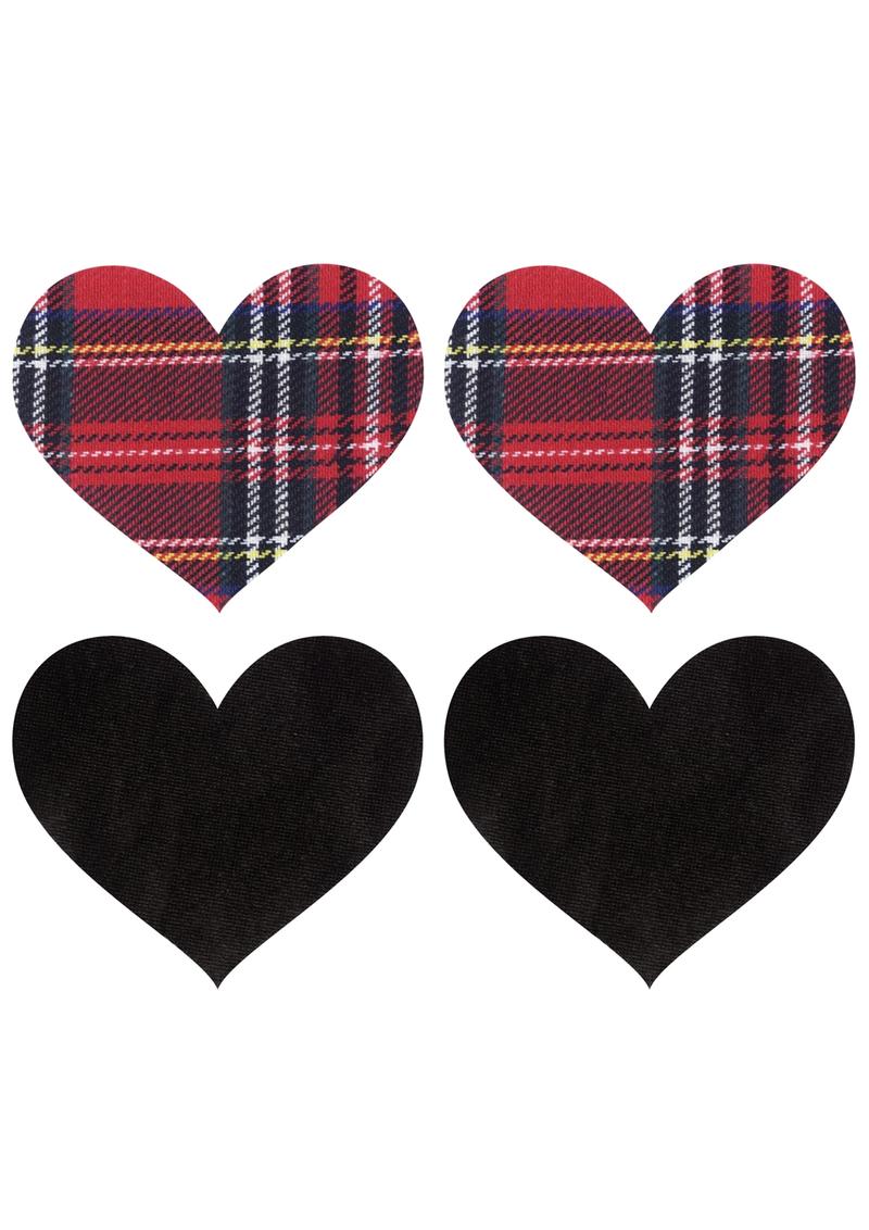 Peekaboo Schoolgirl Hearts Pasties