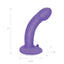 Pegasus Curved Realistic Peg Silicone Rechargeable Dildo with Remote Control