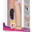 Pegasus Realistic Silicone Rechargeable Dildo with Remote Control and Adjustable Harness