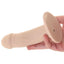 Pegasus Realistic Silicone Rechargeable Dildo with Remote Control and Adjustable Harness - Vanilla - 6.5in - Set