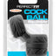 Perfect Fit Cock and Ball Ring + Stretcher Silaskin - Black