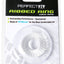 Perfect Fit Ribbed Ring Cock Ring - Clear
