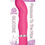 Perfection G-Spot Silicone Vibrator - Pink