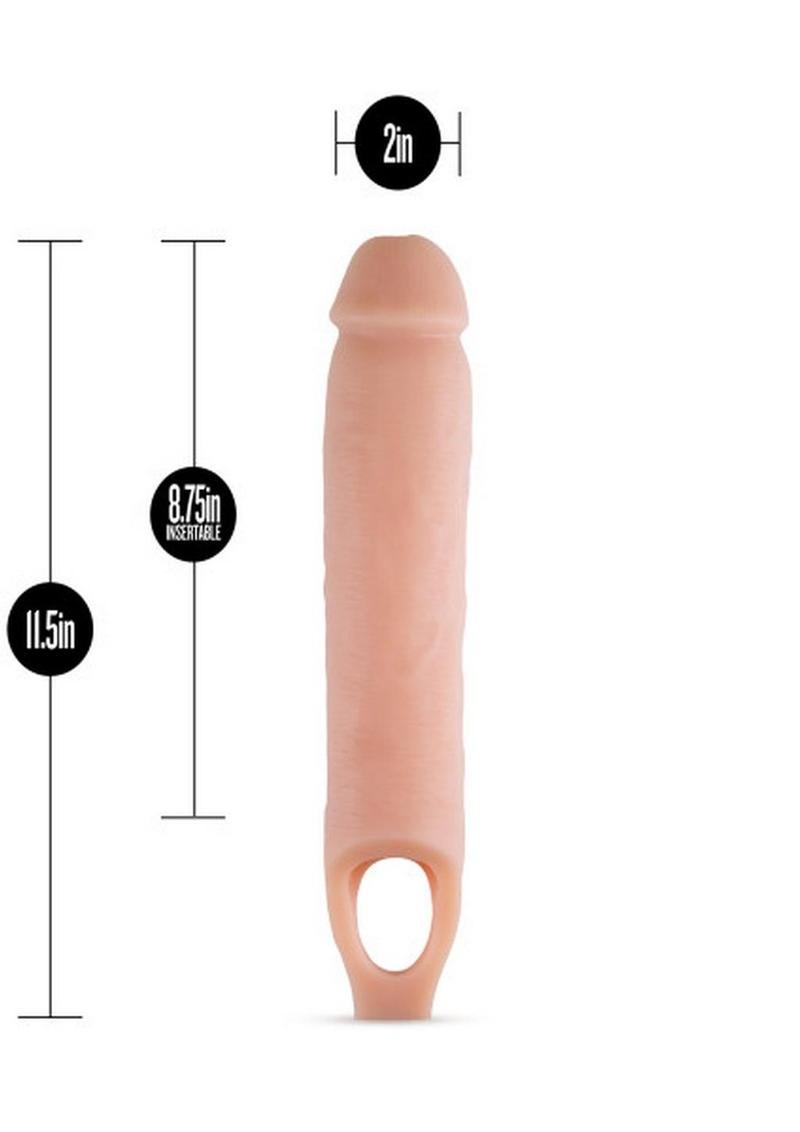 Performance Cock Sheath 1.5in Penis Extender - Flesh/Vanilla