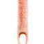 Performance Cock Sheath Penis Extender - Flesh/Vanilla - 9in