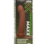 Performance Maxx Rechargeable Silicone Ribbed Dual Penetrator Extender - Chocolate