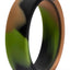 Performance Silicone Camo Cock Ring - Green Camouflage