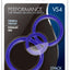 Performance Vs4 Pure Premium Silicone Cock Ring Set (3 Sizes - Blue/Indigo