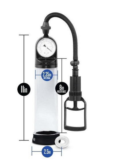 Performance Vx3 Male Enhancement Penis Pump System - Clear - 10in