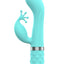 Pillow Talk Kinky Rechargeable Silicone Vibrator - Teal