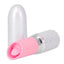 Pillow Talk Lusty Luxurious Rechargeable Silicone Flickering Massager - Pink/White