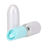 Pillow Talk Lusty Luxurious Rechargeable Silicone Flickering Massager - Teal/White