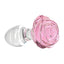 Pillow Talk Rosy Glass Anal Plug
