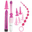 Pink Elite Collection Vibrating Supreme Anal Play Kit