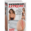 Pipedream Extreme Toyz Deluxe See-Thru Stroker Masturbator - Pussy and Butt - Clear/Pink