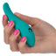 Pixies Glider Rechargeable Silicone Finger Vibrator - Green