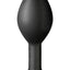 Platinum Premium Silicone - The Minis - Spade - Small Anal Plug - Black - Small