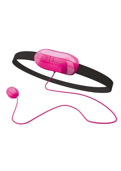 Play Ball Silicone Vibrating Egg - Black/Pink