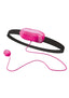 Play Ball Silicone Vibrating Egg - Black/Pink