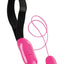 Play Ball Silicone Vibrating Egg - Black/Pink